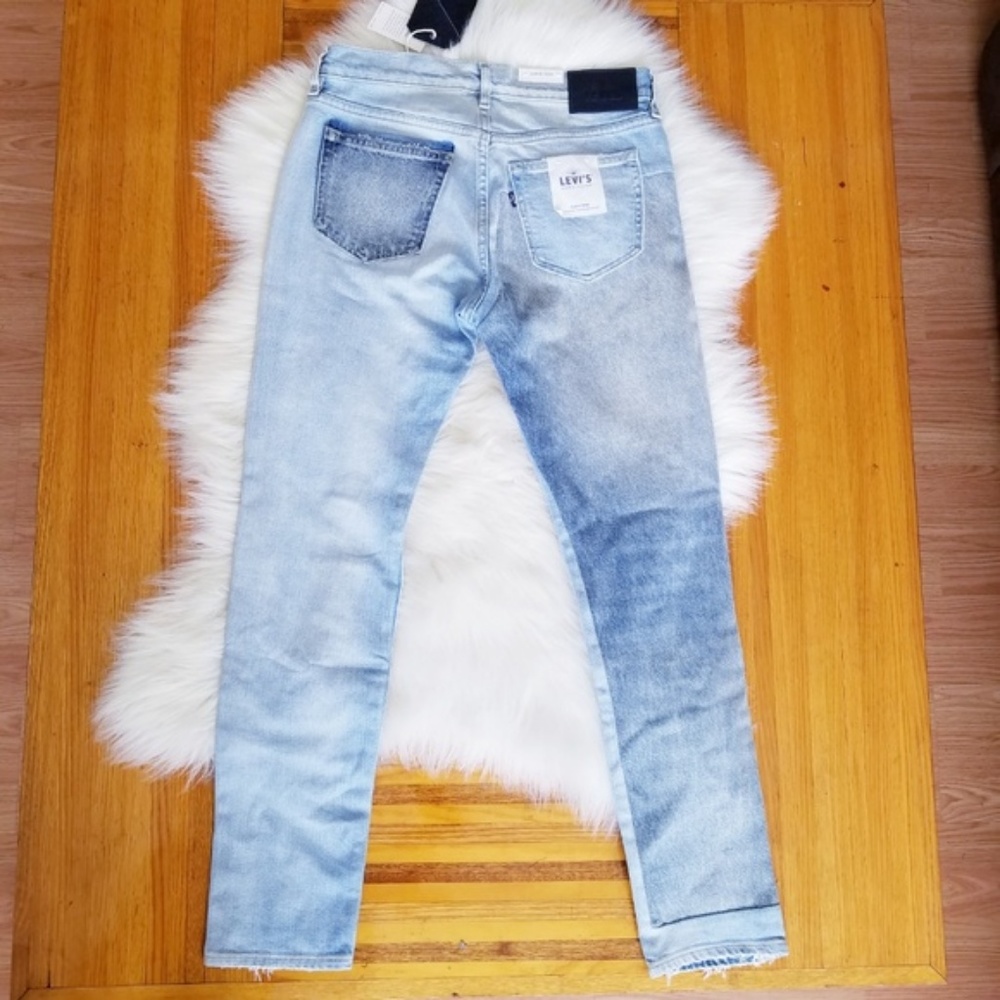 Levi's Slouchy Tapered High Rise Patch Work Jeans - Picture 8 of 8